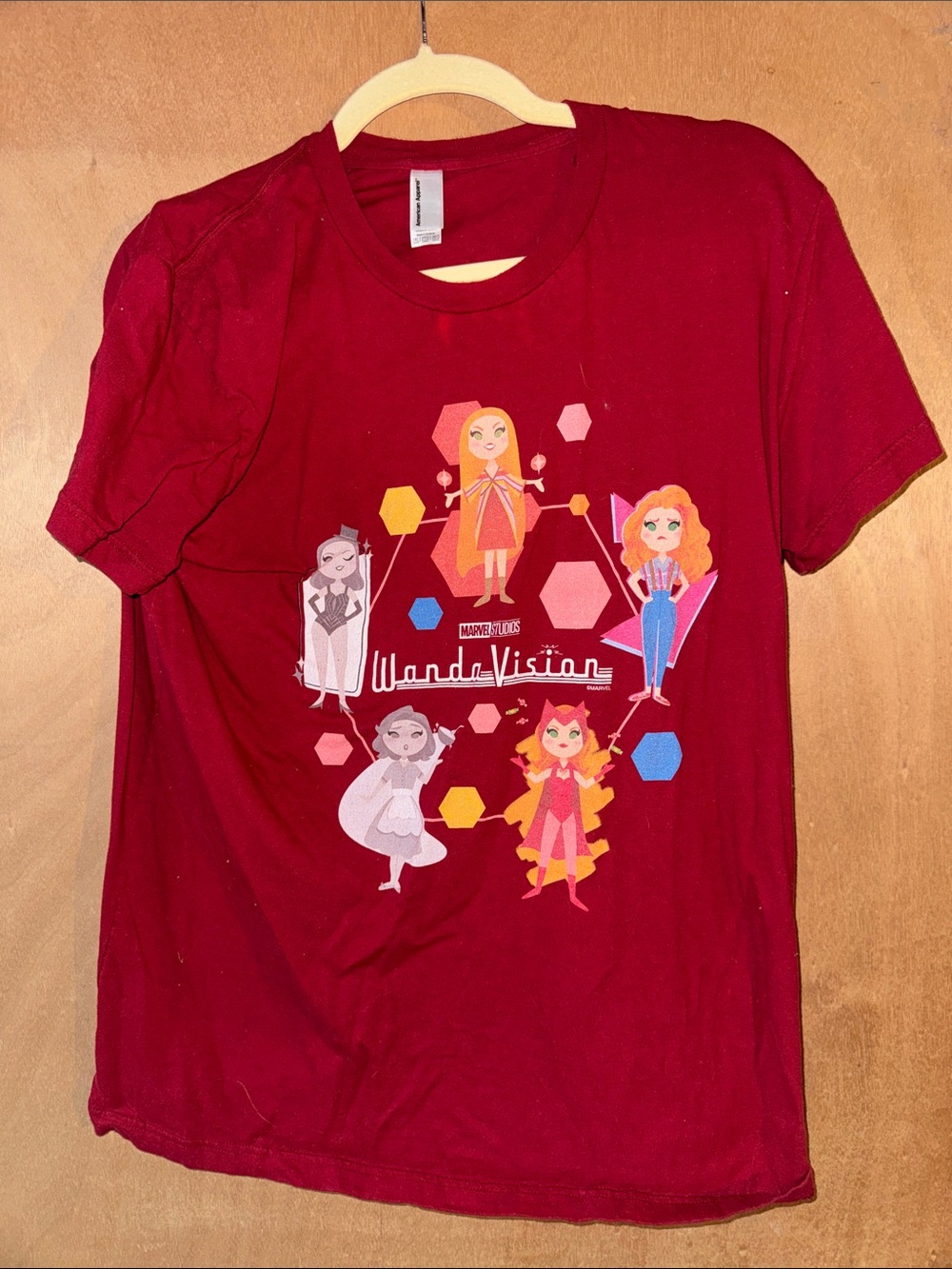 WandaVision Graphic Tee - Scarlet Red 2XL